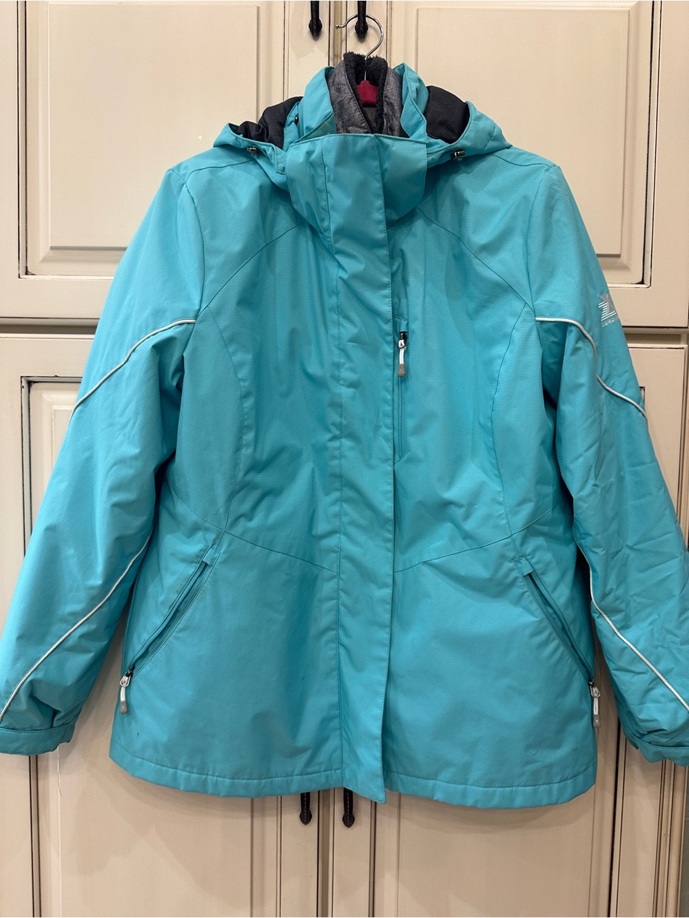 Women's Teal Zeroxposur Winter Coat - Size Large